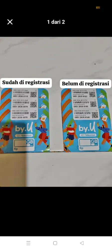 KARTU PERDANA  TELKOMSEL SUDAH REGISTRASI AKTIF TINGAL PAKAI