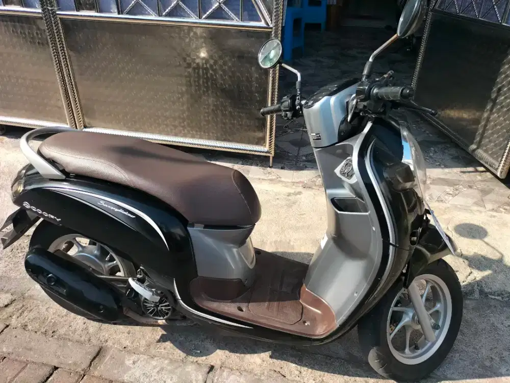 Scoopy stenlis 2019 tgn 1 ors mesin hls PJK aman lkp