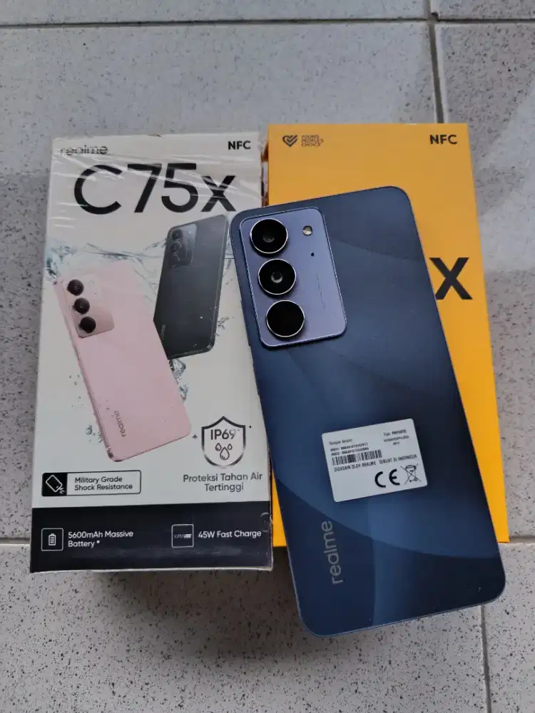 Realme C75x ram 8/128