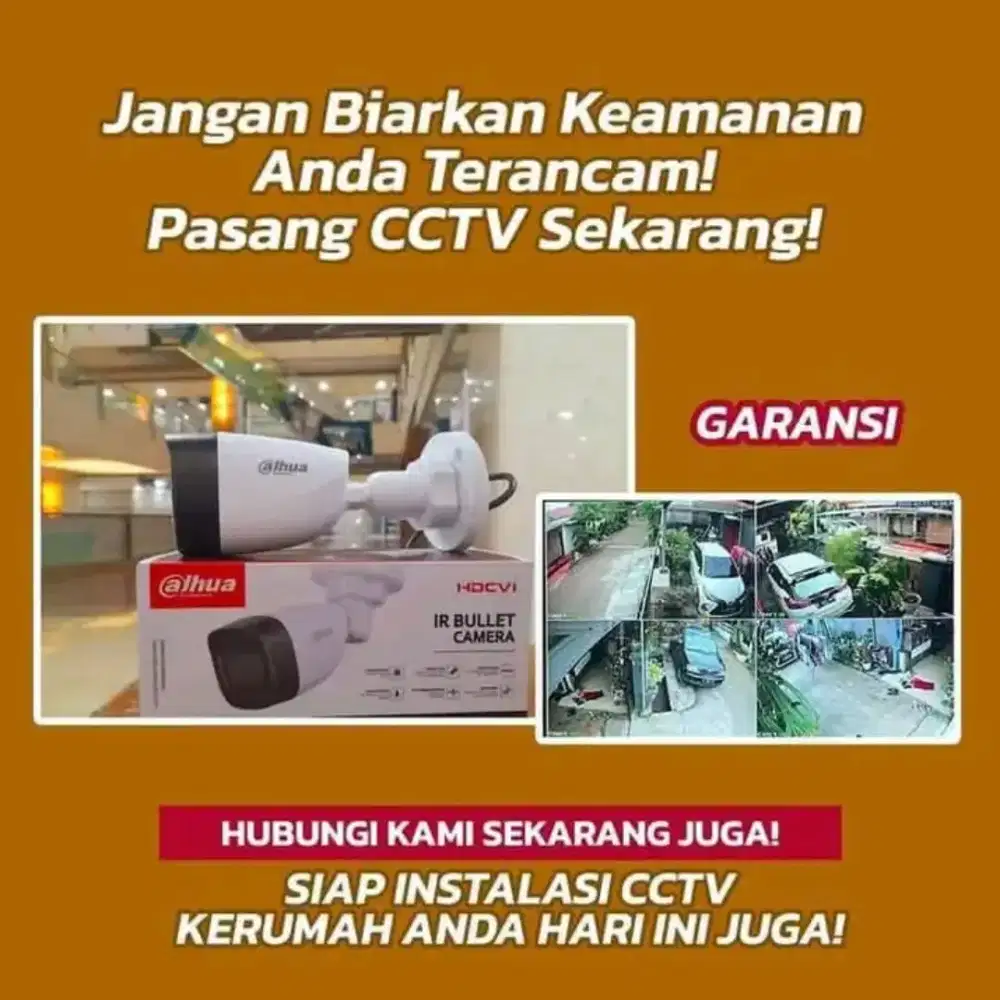 PAKET KOMPLIT CCTV PROMO LENGKAP