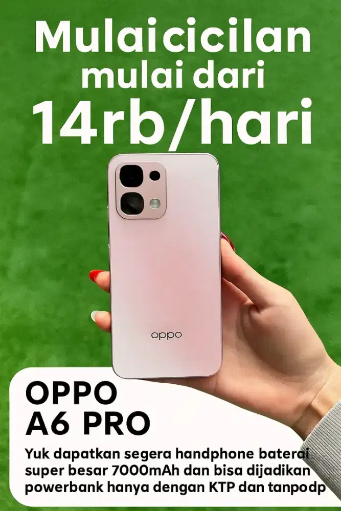 Oppo A6 pro cicilan murah