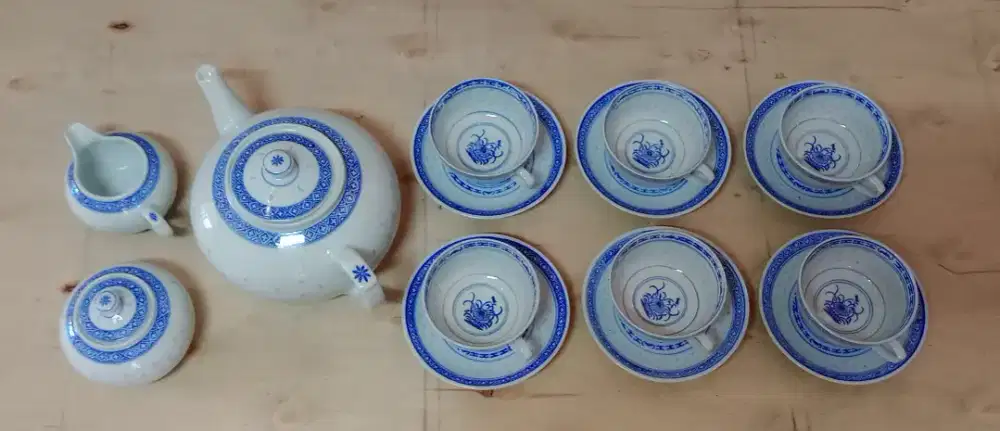One Set Chinese Antiques Tea Pot