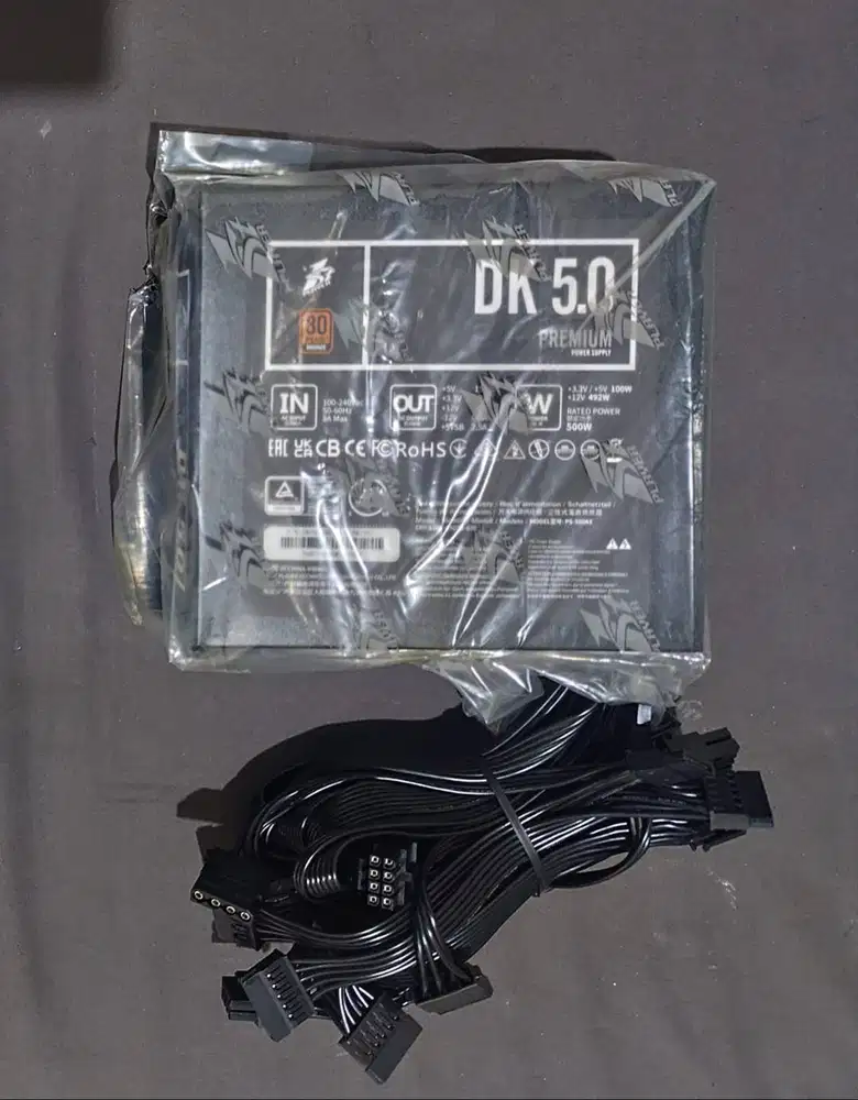PSU 1STPLAYER DK 5.0 PREMIUM 500Watt 80 Plus Bronze (Baru Garansi)