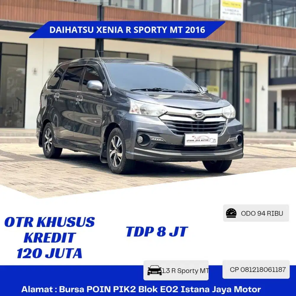 Daihatsu Xenia R Sporty Manual 2016 Abu