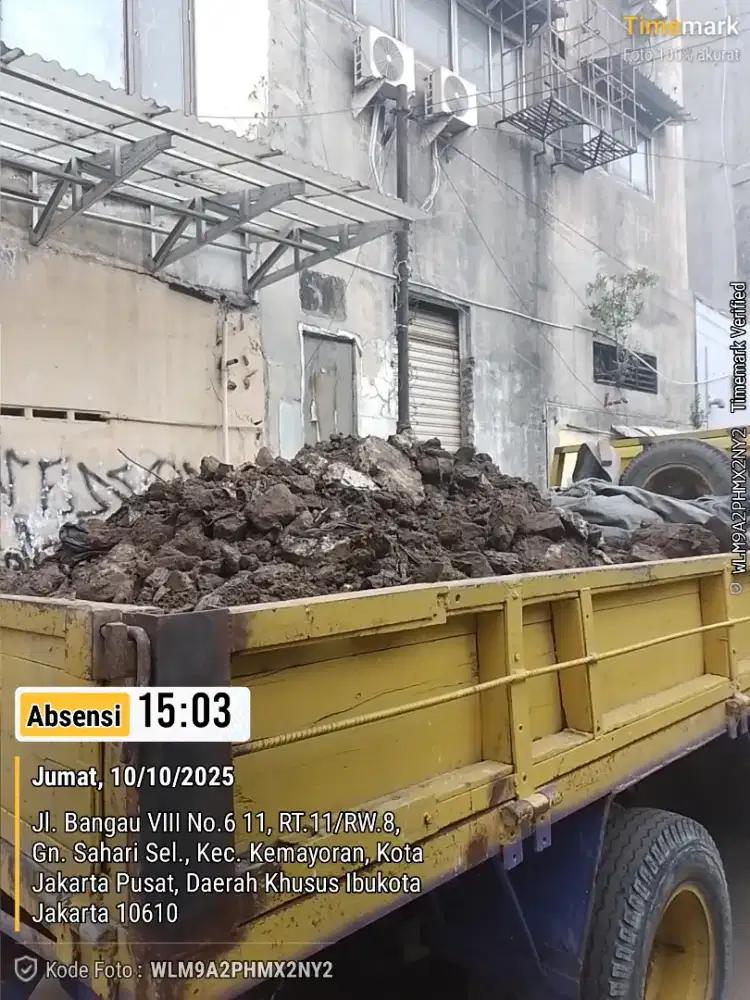 Terima buang sampah puing dan urugan, pindahan dan lain²..