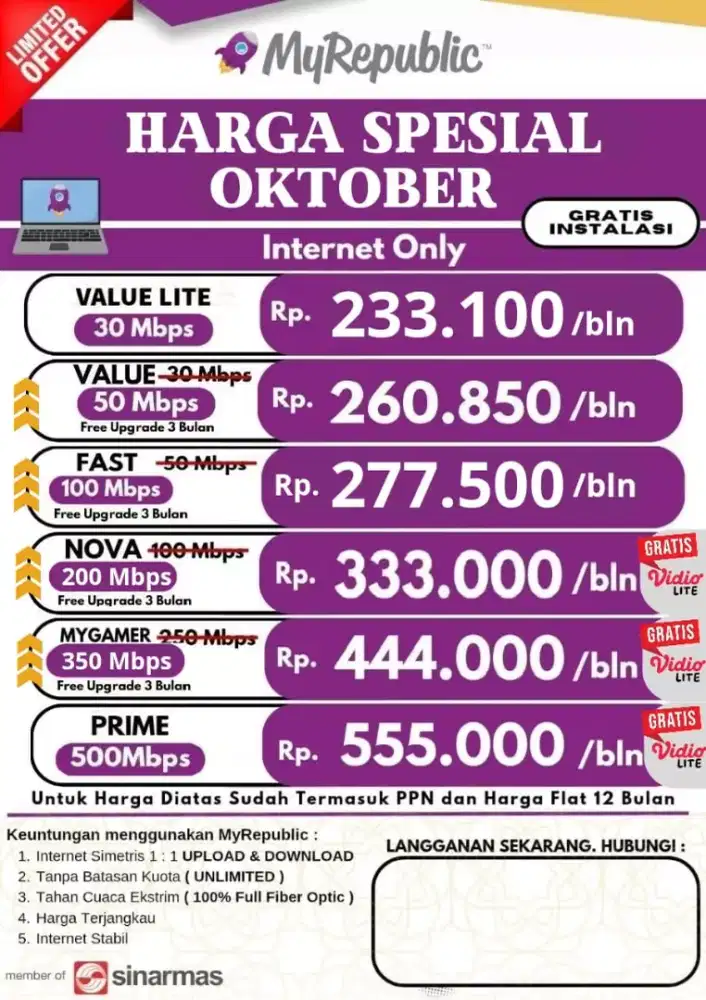 WIFI MY REPUBLIC PROMO OKTOBER