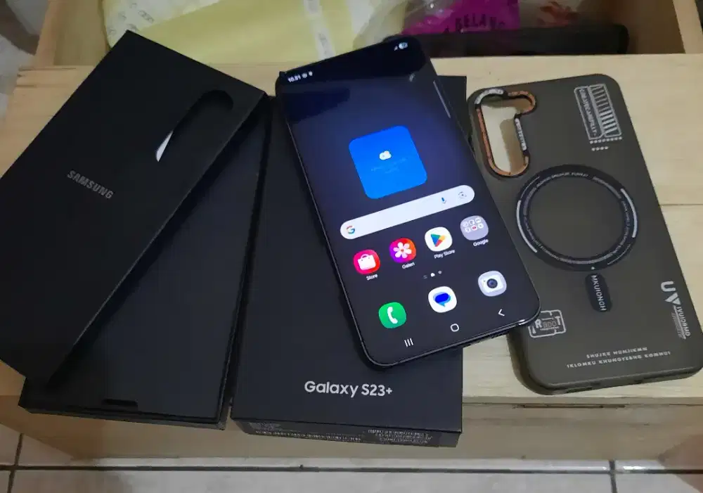 Samsung S23+ 8/512 Sein fullsett mluss 98%  lancarr jyaa no kndala