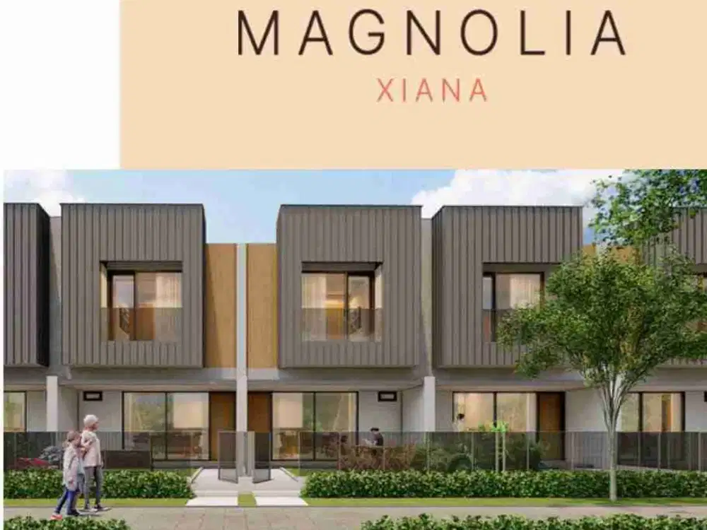 Rumah Unik Multifungsi Fasad Ganda Dekat Summarecon Bandung Magnolia Xiana Adipura