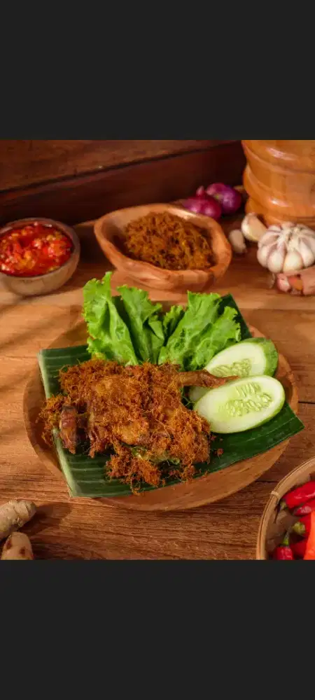 dijual bekas paket kemitraan Ayam Goreng Macan