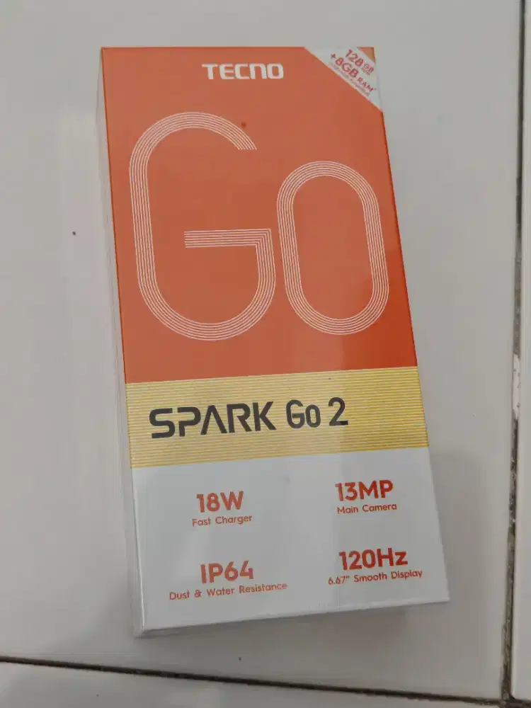 Tecno Spark Go 2 4/128Gb New Garansi Resmi