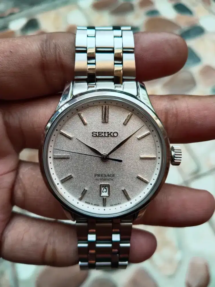 Seiko Presage SRPD39J1 Zen Garden Automatic White Dial