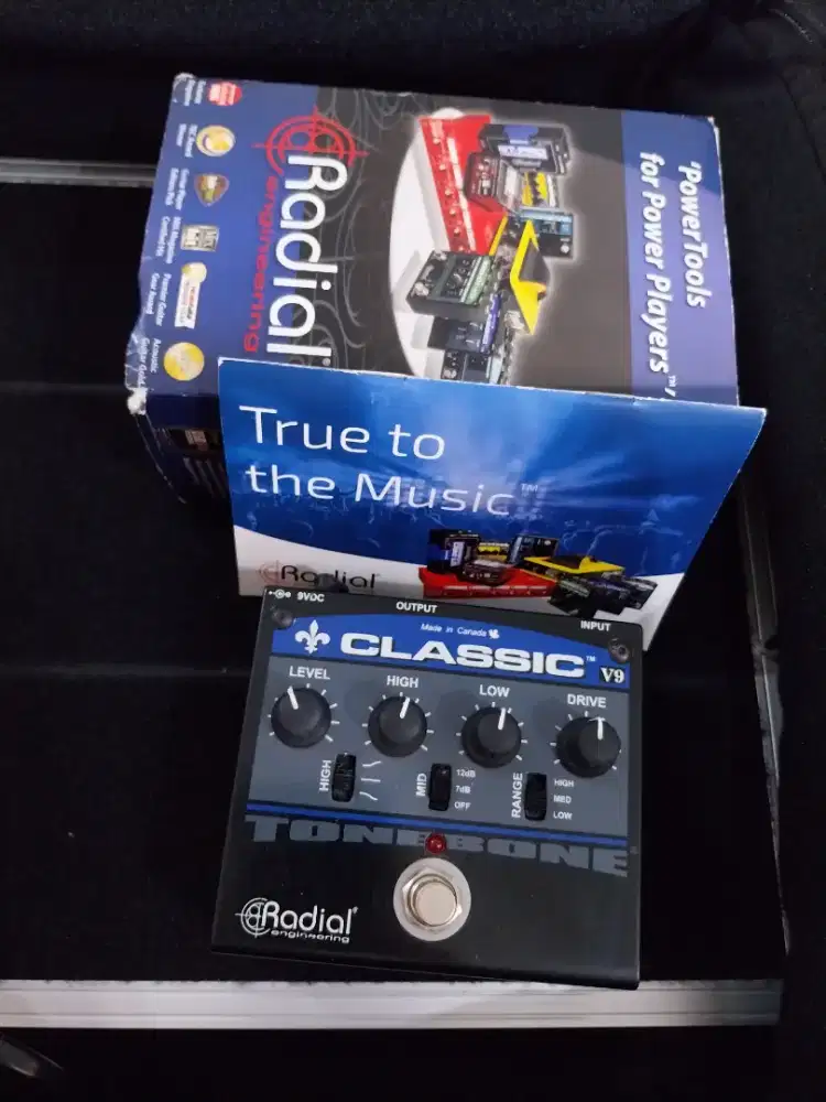 Efek gitar Radial tonebone classic v9