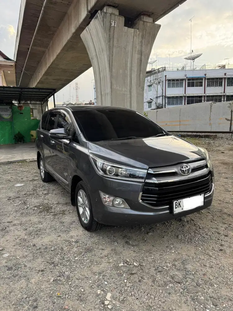 Toyota Innova Reborn V Luxury Diesel 2018 Automatic Abu-abu