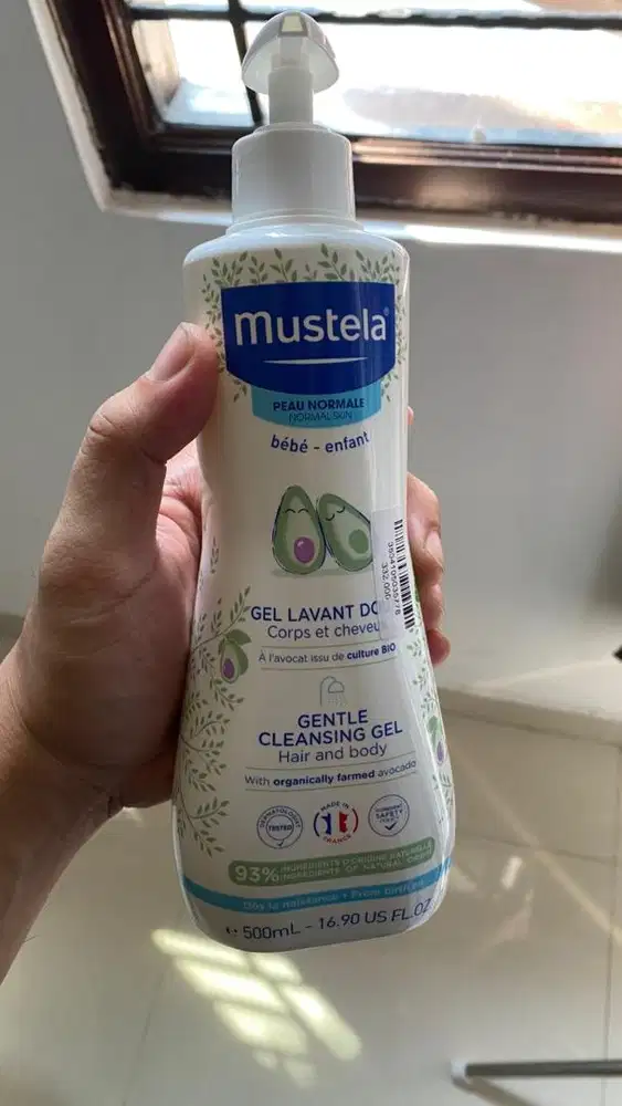 Sabun Mustela Soap Hair and Body Lotion
