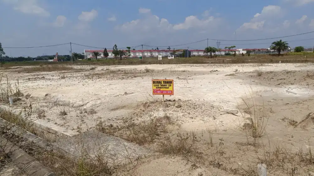Dijual BU tanah kavling di cluster padma CITRA MAJA