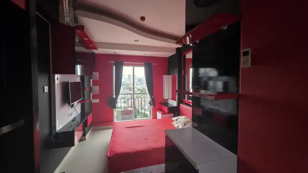 Dijual dan Disewakan studio Full furnis Lantai Rendah @Puri Parkview