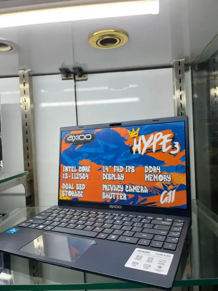 Laptop baru harga murah| axioo hype 3 cod free ongkir
