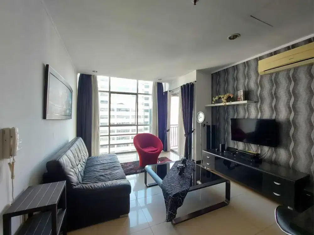Disewakan 3BR Sahid Sudirman Furnished Rapih Siap Huni View City