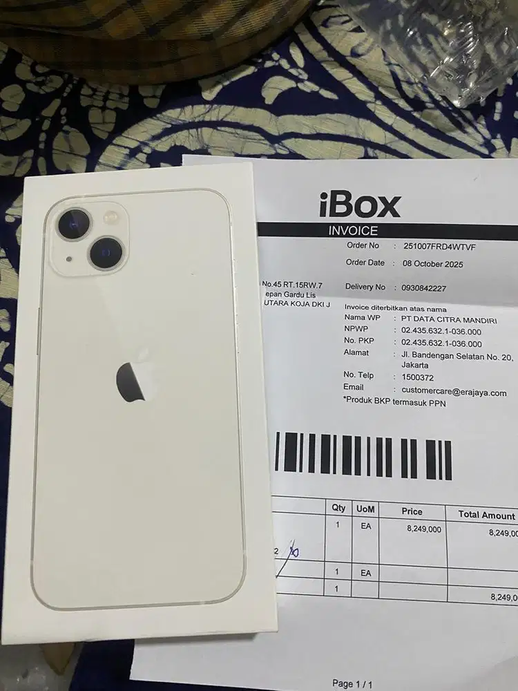 Iphone 13 128gb Ibox Bnib