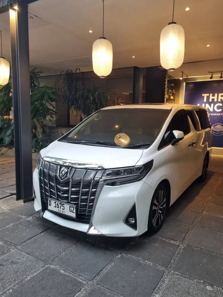 JUAL ALPHARD 2018 LIKE NEW