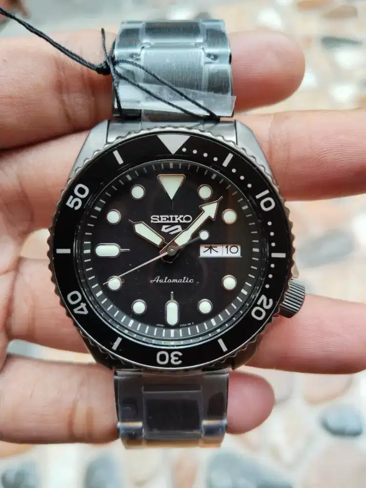Seiko 5 Sports SRPD65K1 Automatic Black Dial