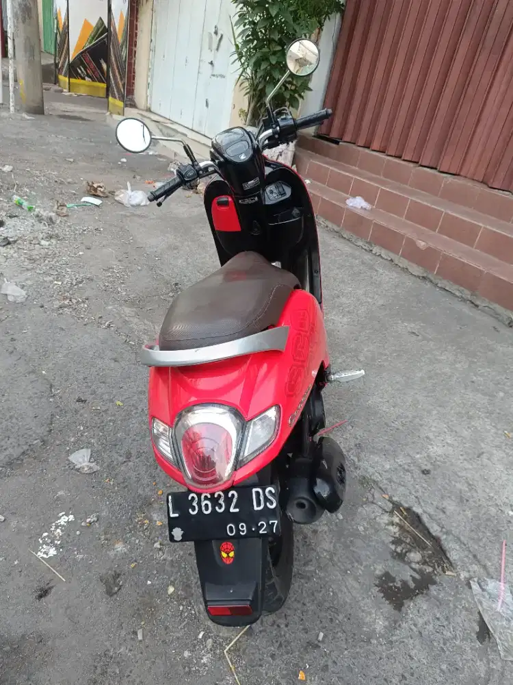 Scoopy fi km 42 ribuan oli baru