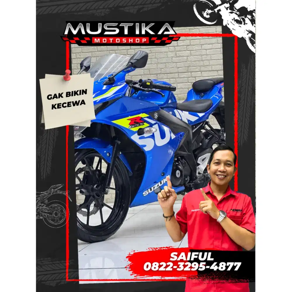 Perfect Condition!!Suzuki GSX R 2022 Plat Jatim Warna Favorit-Mustika