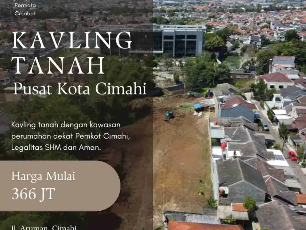 kavling tanah cimahi dekat pemkot cimahi