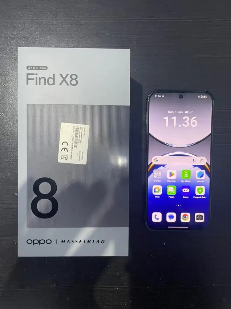 Oppo Find X8 16/256GB Mulus 99% Pemakaian Sebentar