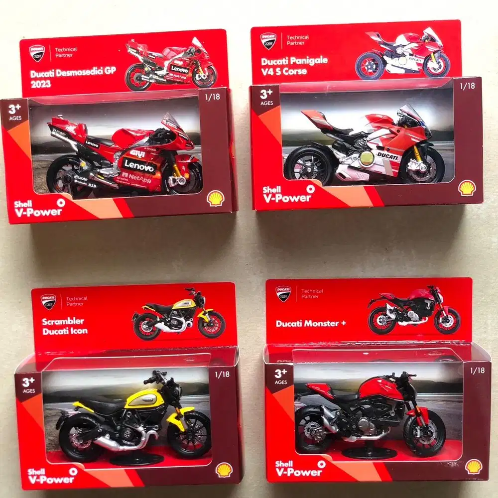 Shell Ducati Diecast Collection