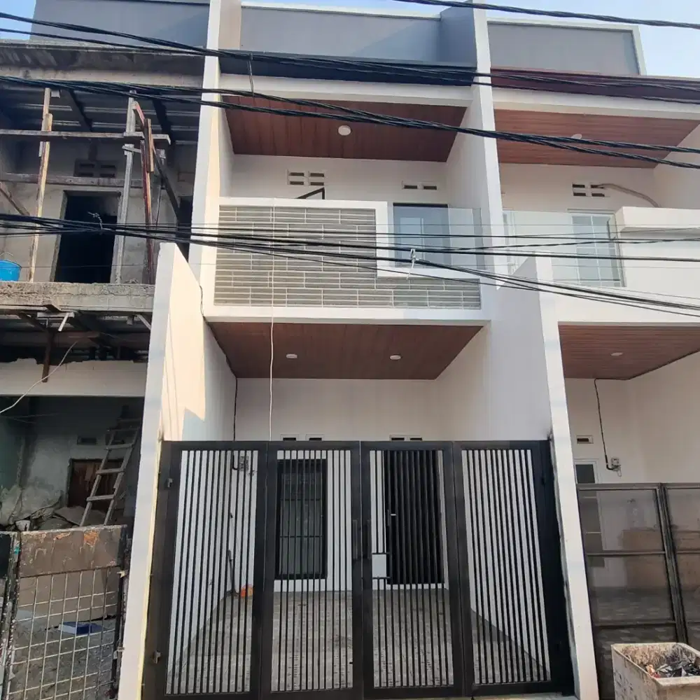 Dikontrakkan rumah tingkat minimalis full ventilatiion