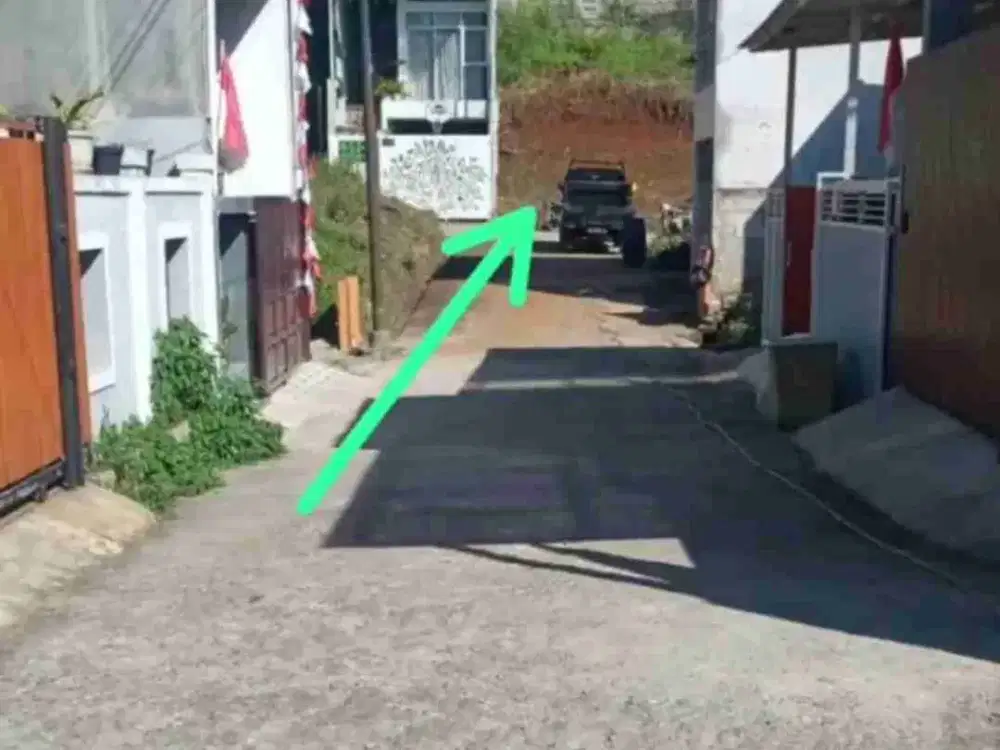 dijual tanah 120m SHM msk mbl besar di cipageran cimahi