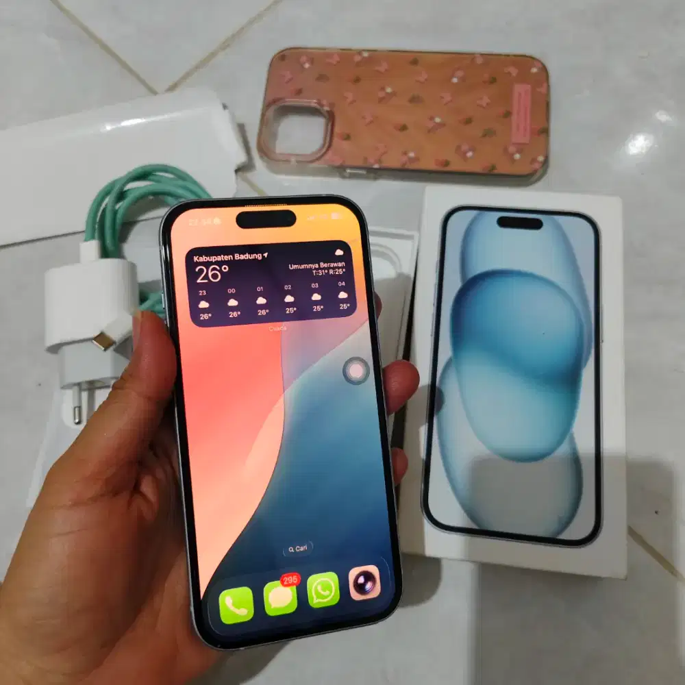 Dijual iphone15 128 ex ibox mulus