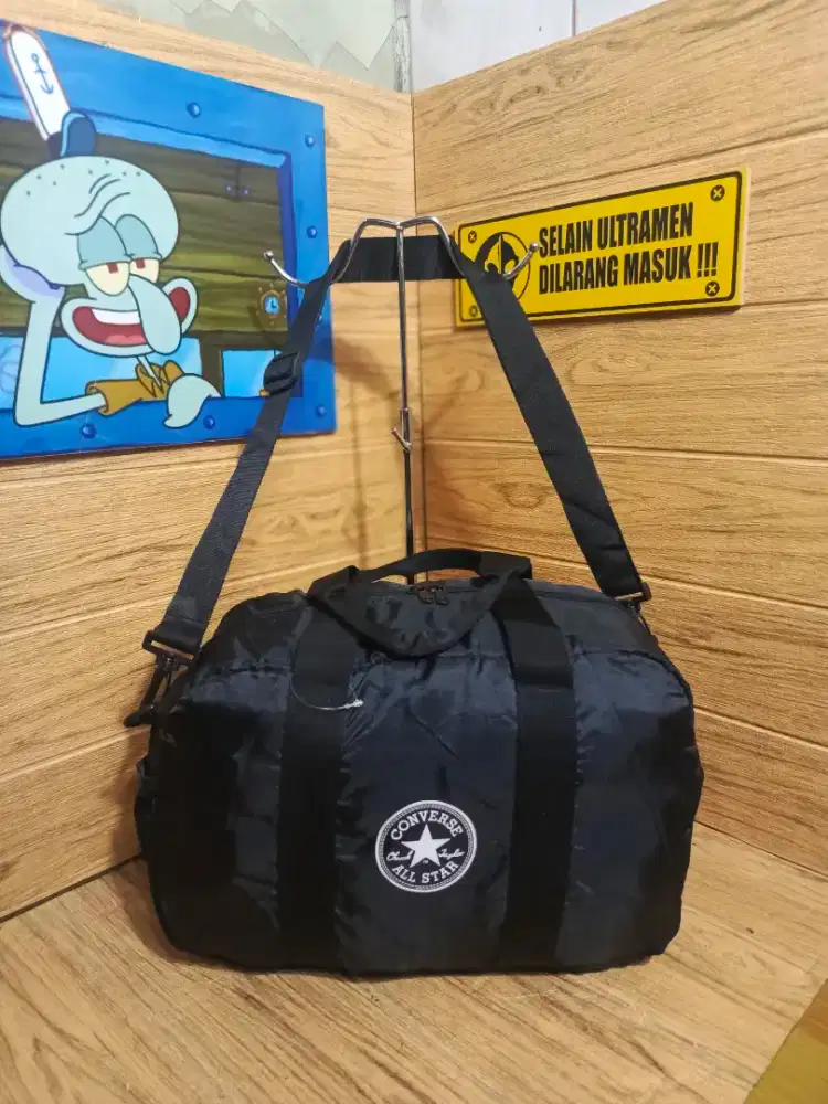 Tas dufflebag gym olahraga travel bag Converse second original