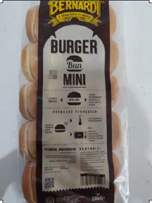 Bernardi Roti Burger Mini Isi 20 Pcs