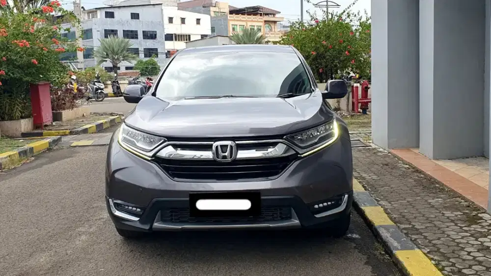 Km30rb honda crv turbo prestige 2018 sunroof abu cash kredit proses bs