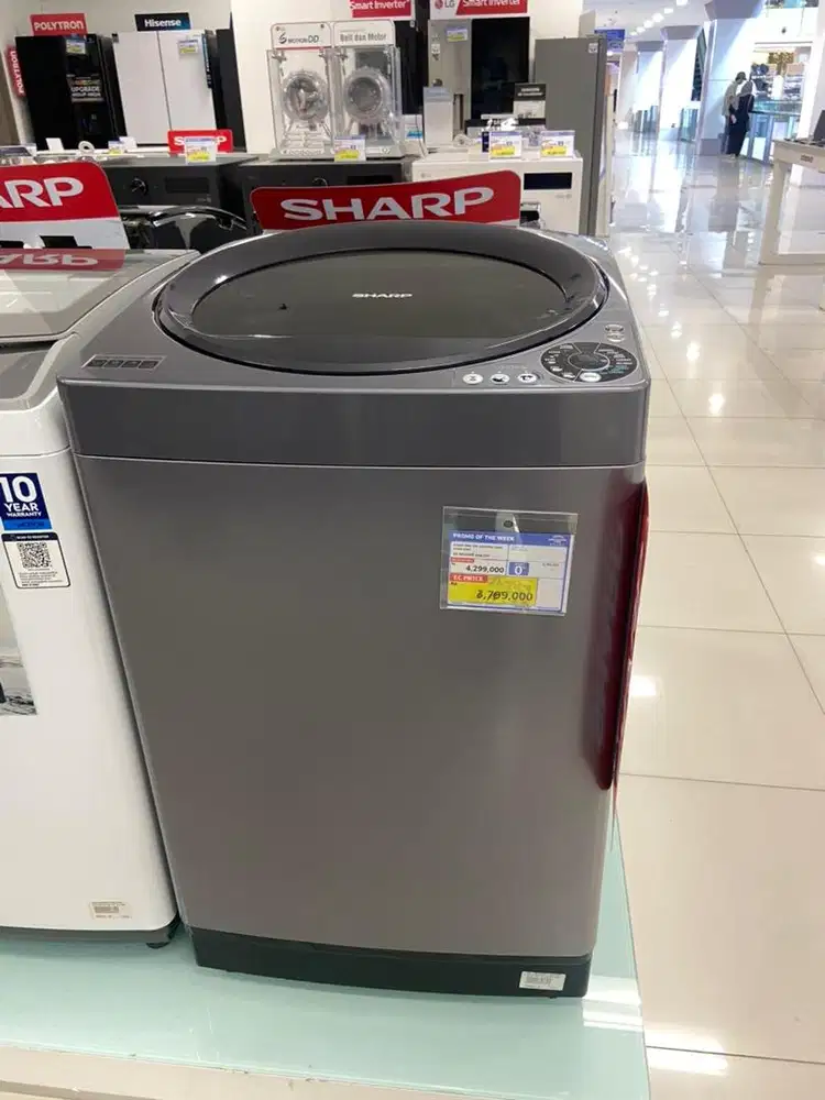 SHARP WM TOP LOADING 10kg