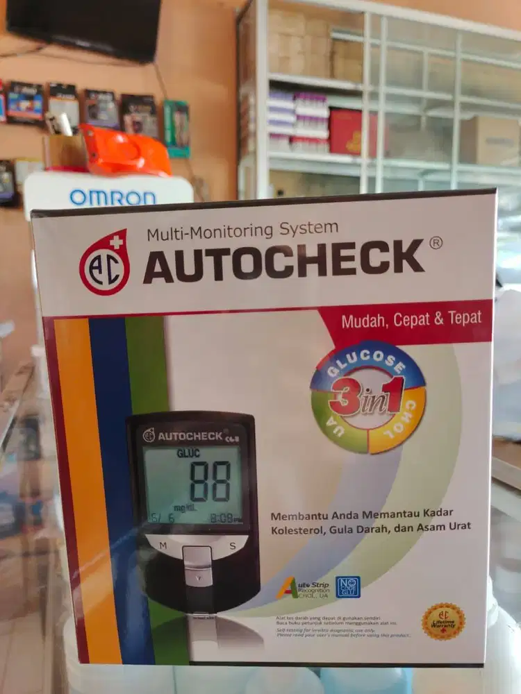 ALAT CEK GULA, ASAM URAT, KOLESTEROL AUTOCHECK