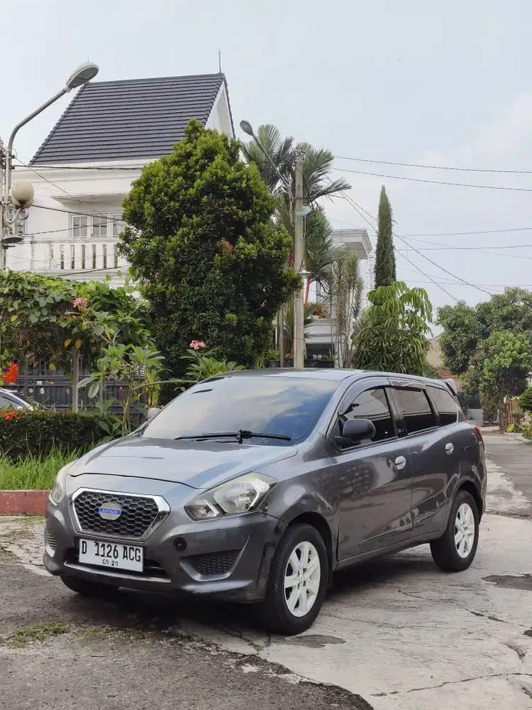 Dijual cepat : Datsun GO + 3 baris 2014