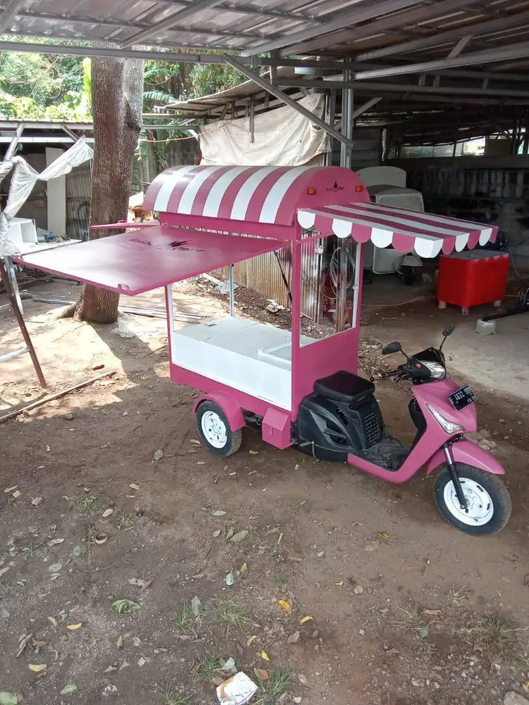 Viar karya bit, Tvs Moko, Bajaj food truck custom by Papip Id
