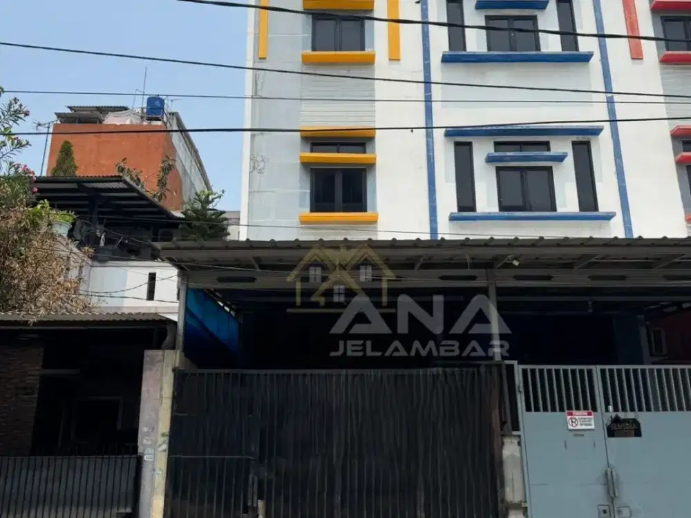 ANA DISEWAKAN RUKO PINGGIR JALAN UK 4X20M DI KOMPLEK KAVLING POLRI JELAMBAR