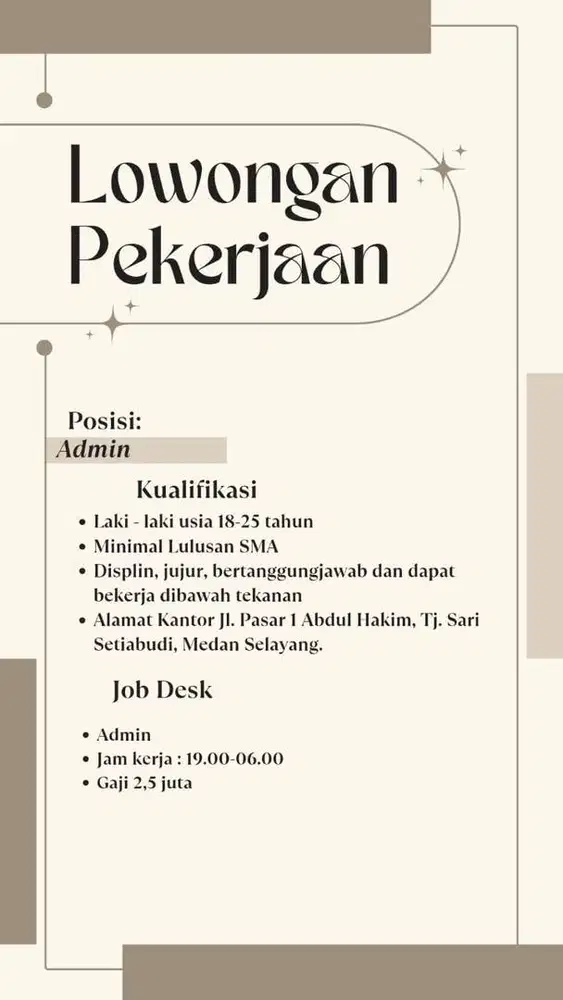 Admin homestay Setiabudi