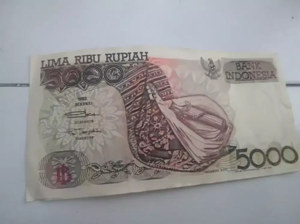 Uang kertas 5000 edisi 1992