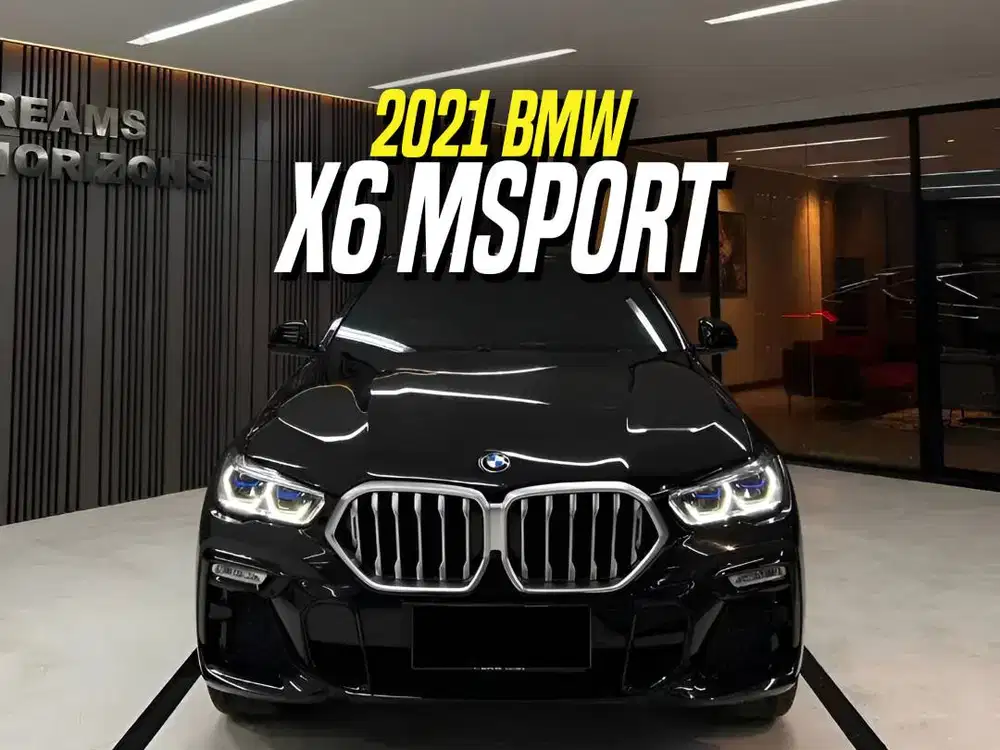 BMW X6 xDrive40i M Sport 2021 Black on Brown Hitam X 6 MSport
