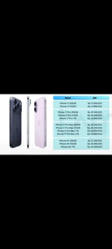 iPhone 17 cicilan murah