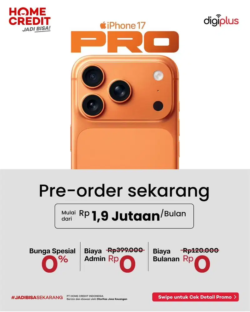 Pree Order Iphone 17 Pro warna yang paling di cari dan limitid edition