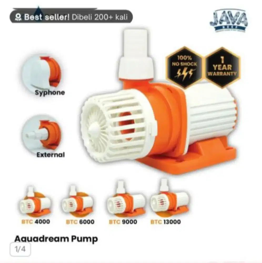 Pompa air BTC 4000