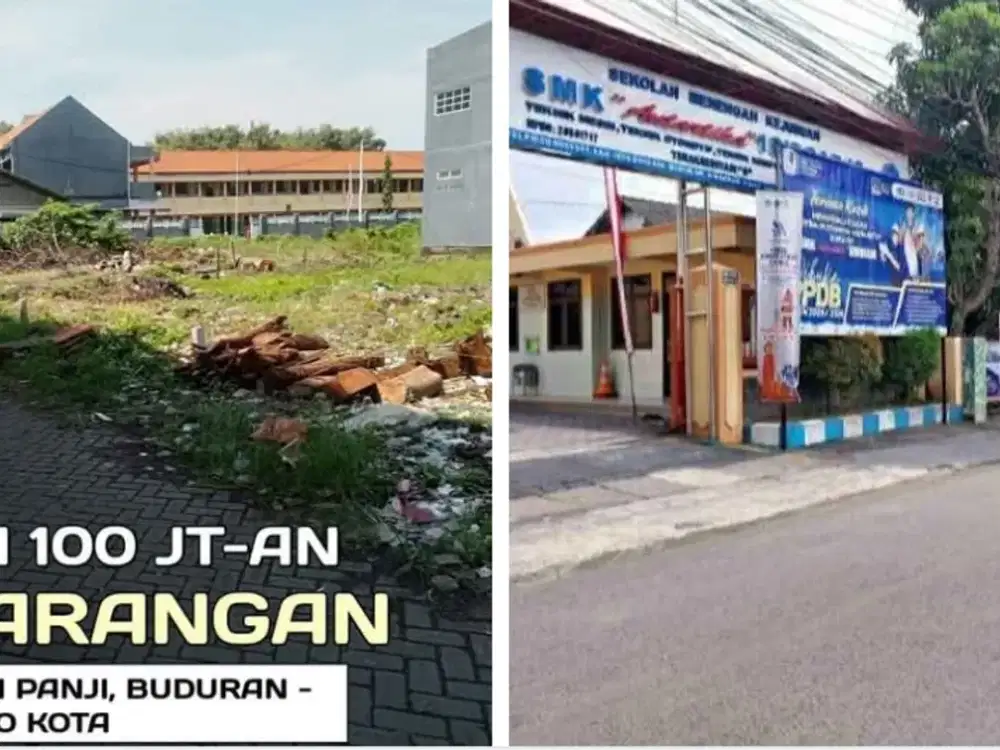 Tanah kavling siap bangun Siwalan Panji Buduran Sidoarjo
