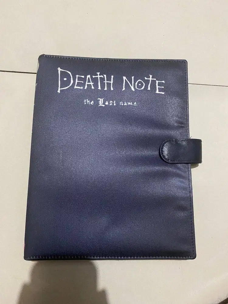 Binder Death Note / Buku Catatan Binder / Notebook Binder Anime / Buku
