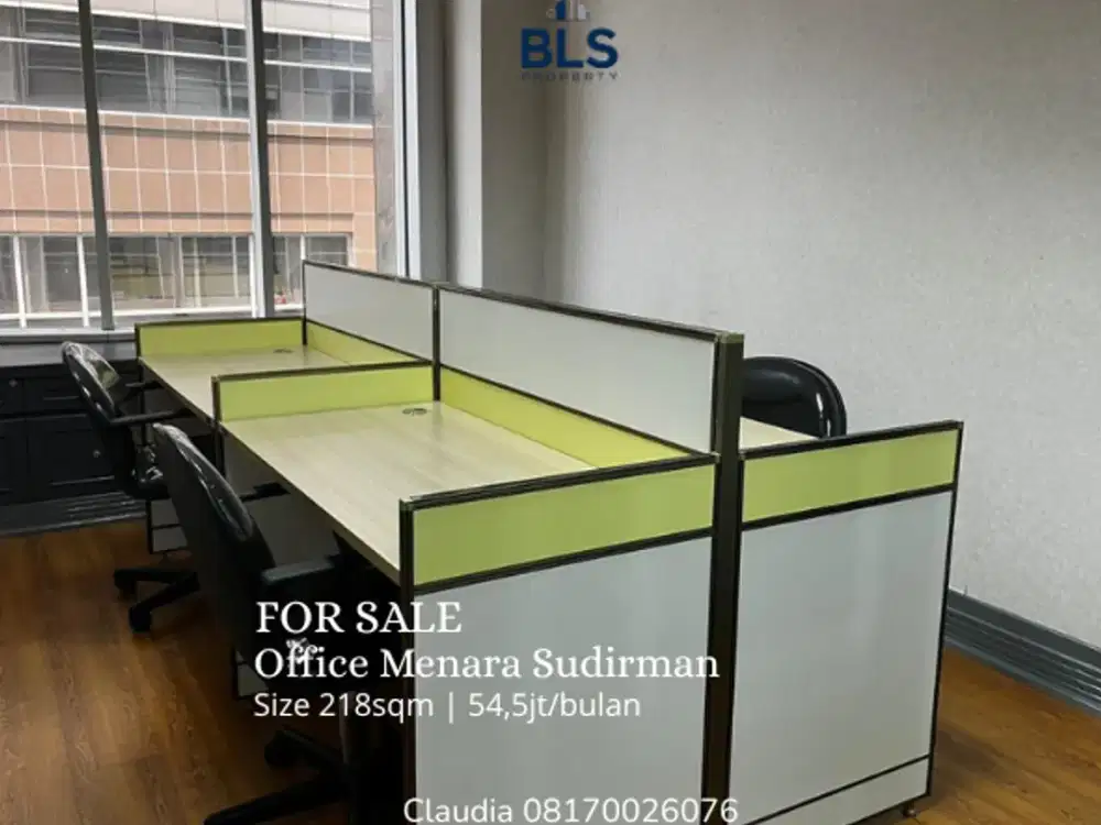 FOR RENT Office Menara Sudirman Lokasi Strategis